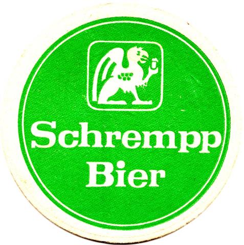 karlsruhe ka-bw schrempp rund 1ab (215-schrempp bier-grn)